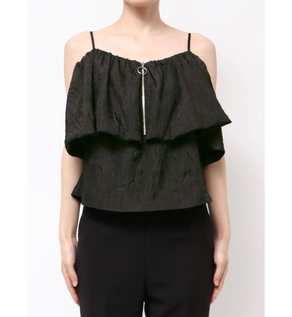 LAGUNAMOON「4WAYジャガードオフショルブラウス」|シャツ・ブラウス|