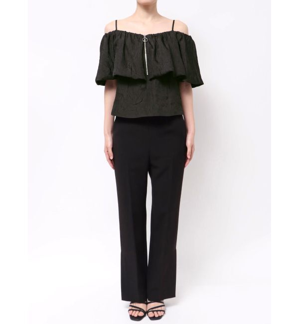 LAGUNAMOON「4WAYジャガードオフショルブラウス」|シャツ・ブラウス|