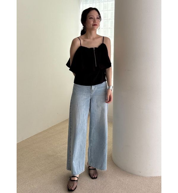 LAGUNAMOON「4WAYジャガードオフショルブラウス」|シャツ・ブラウス|