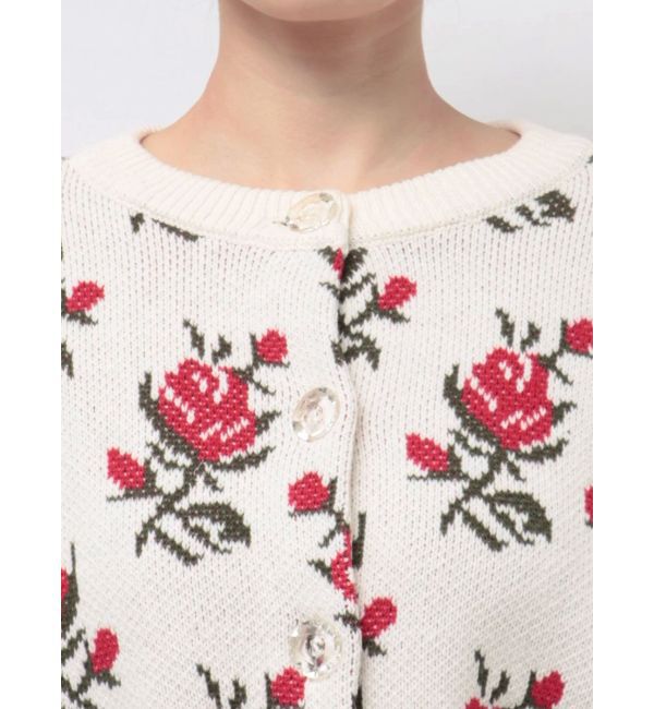 jouetie「フラワーパターン2WAYカーデ」|カーディガン|