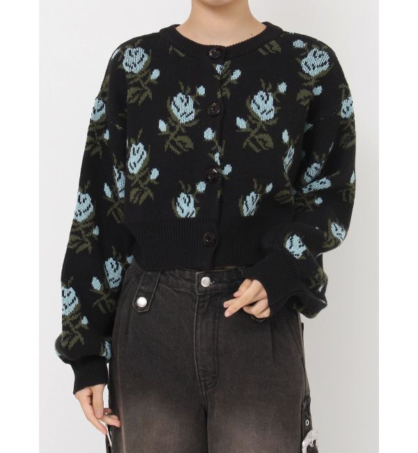 jouetie「フラワーパターン2WAYカーデ」|カーディガン|