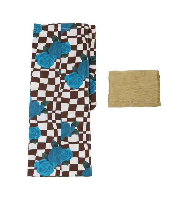 jouetie「【jouetieオリジナル】ローズチェッカーセパレート浴衣セット」|その他|