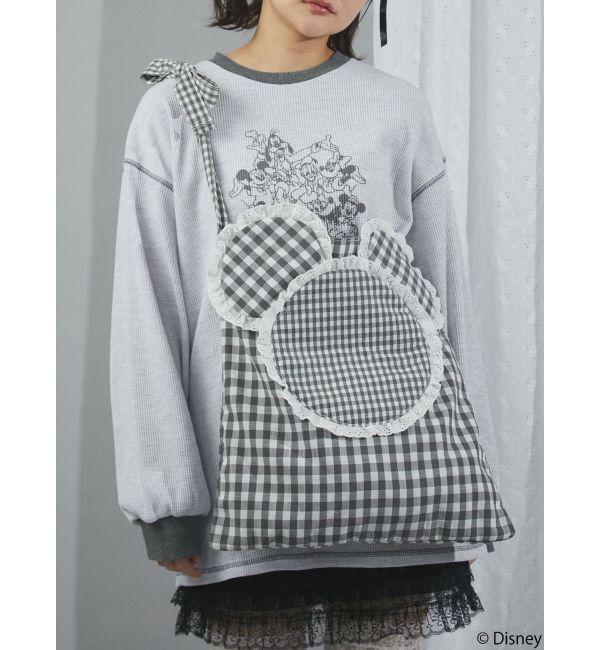merry jenny「MICKEY / フリルギンガムトート」|トートバッグ|