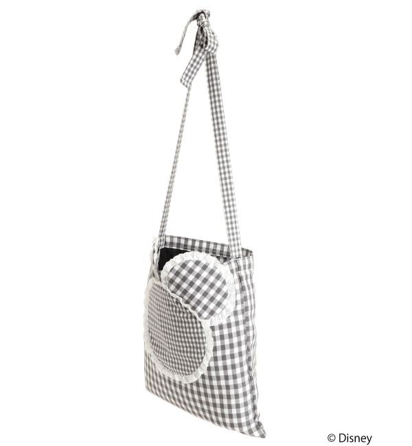 merry jenny「MICKEY / フリルギンガムトート」|トートバッグ|