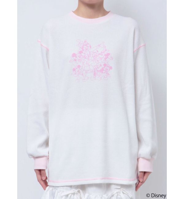 merry jenny「MICKEY＆FRIENDS / サーマルトップス」|Tシャツ・カットソー|