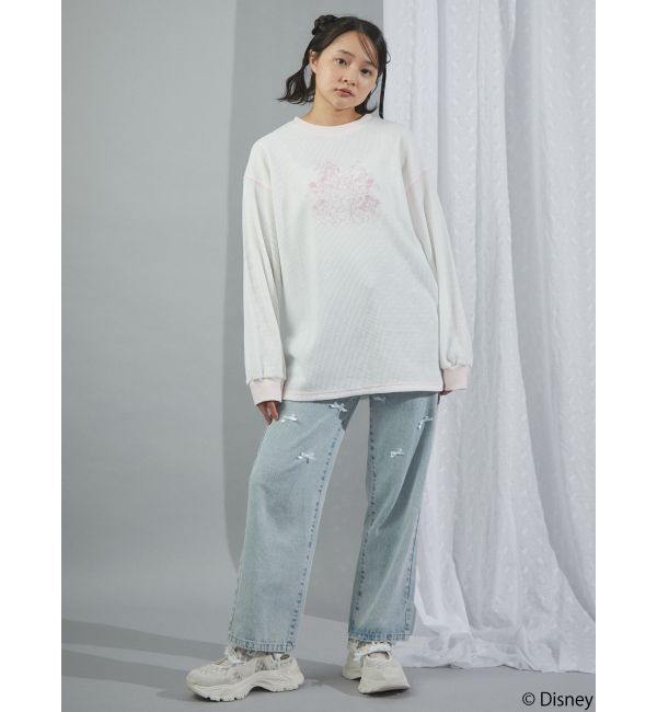 merry jenny「MICKEY＆FRIENDS / サーマルトップス」|Tシャツ・カットソー|