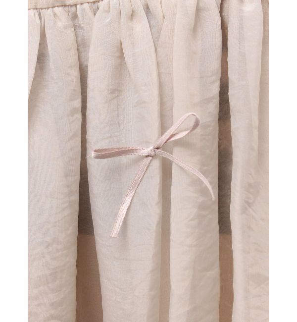 merry jenny「ribbonシアーレイヤードキャミワンピース」|ワンピース|