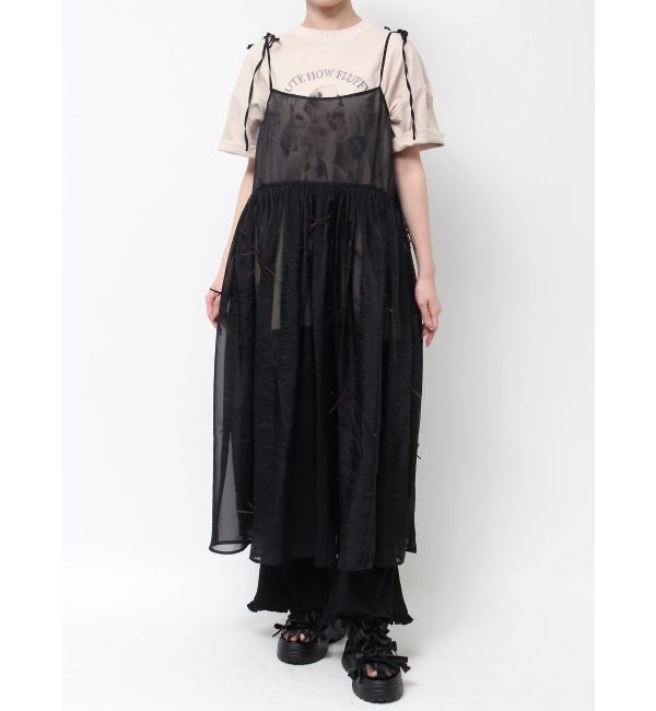 merry jenny「ribbonシアーレイヤードキャミワンピース」|ワンピース|