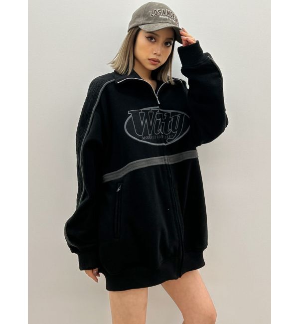 GYDA「Wittyフリースブルゾン」|ブルゾン・スタジャン|