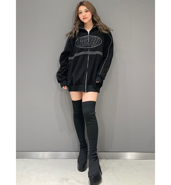 GYDA「Wittyフリースブルゾン」|ブルゾン・スタジャン|