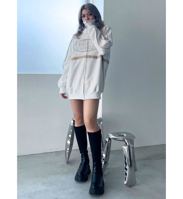 GYDA「Wittyフリースブルゾン」|ブルゾン・スタジャン|