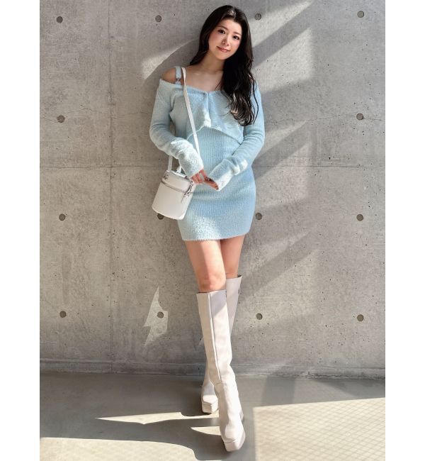 GYDA「GYGY MOLDロングブーツ」|ロングブーツ|