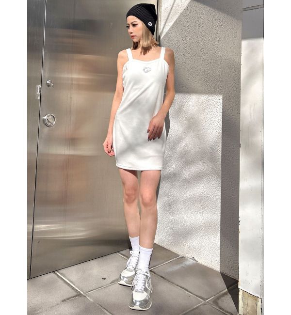 GYDA「GDラインストーンパイルワンピース」|ワンピース|