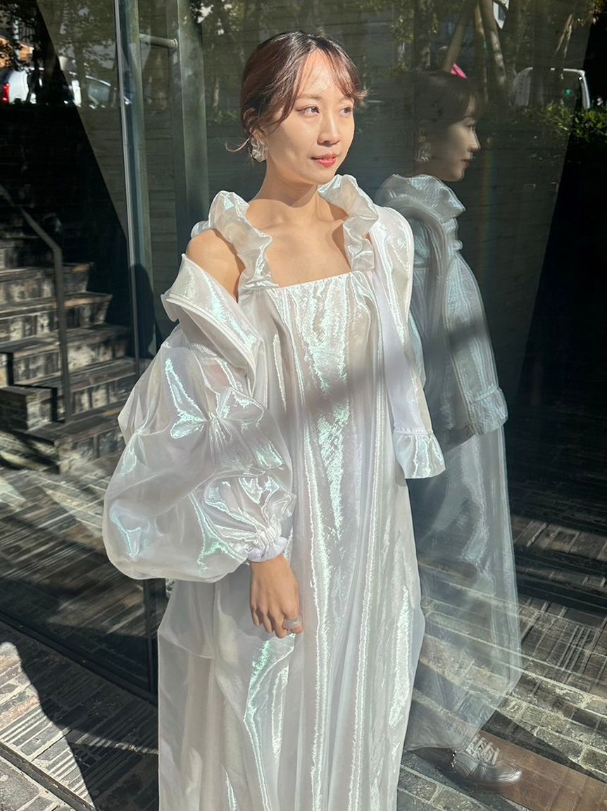 emmi atelier「【IPSA/emmi】バルーンワンピース」|ワンピース|