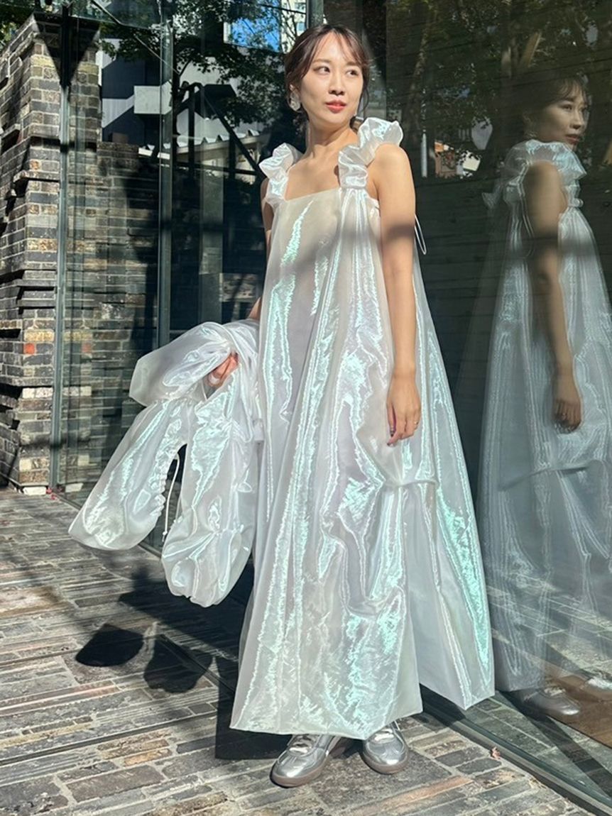 emmi atelier「【IPSA/emmi】バルーンワンピース」|ワンピース|