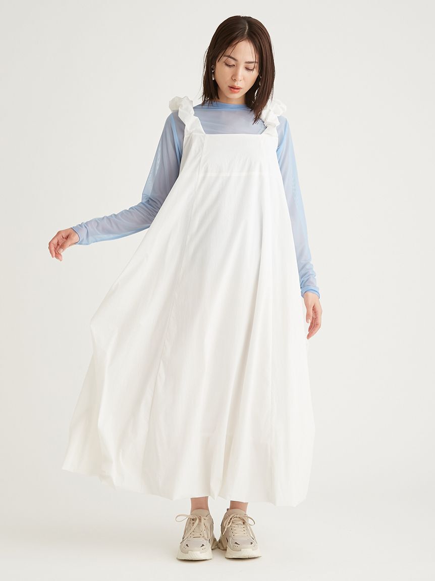 emmi atelier「【IPSA/emmi】バルーンワンピース」|ワンピース|WHT