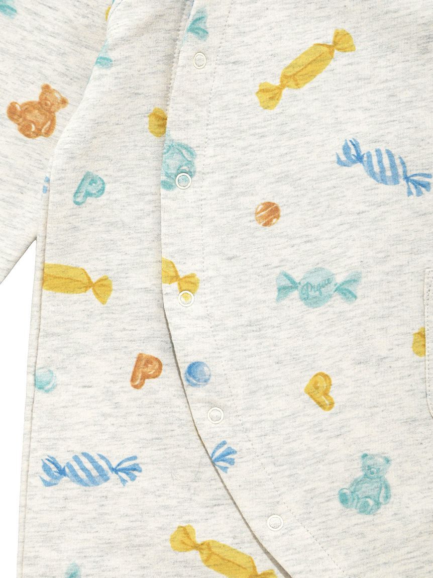 GELATO PIQUE KIDS & BABY「【BABY】キャンディ柄ロンパース」|ロンパース|