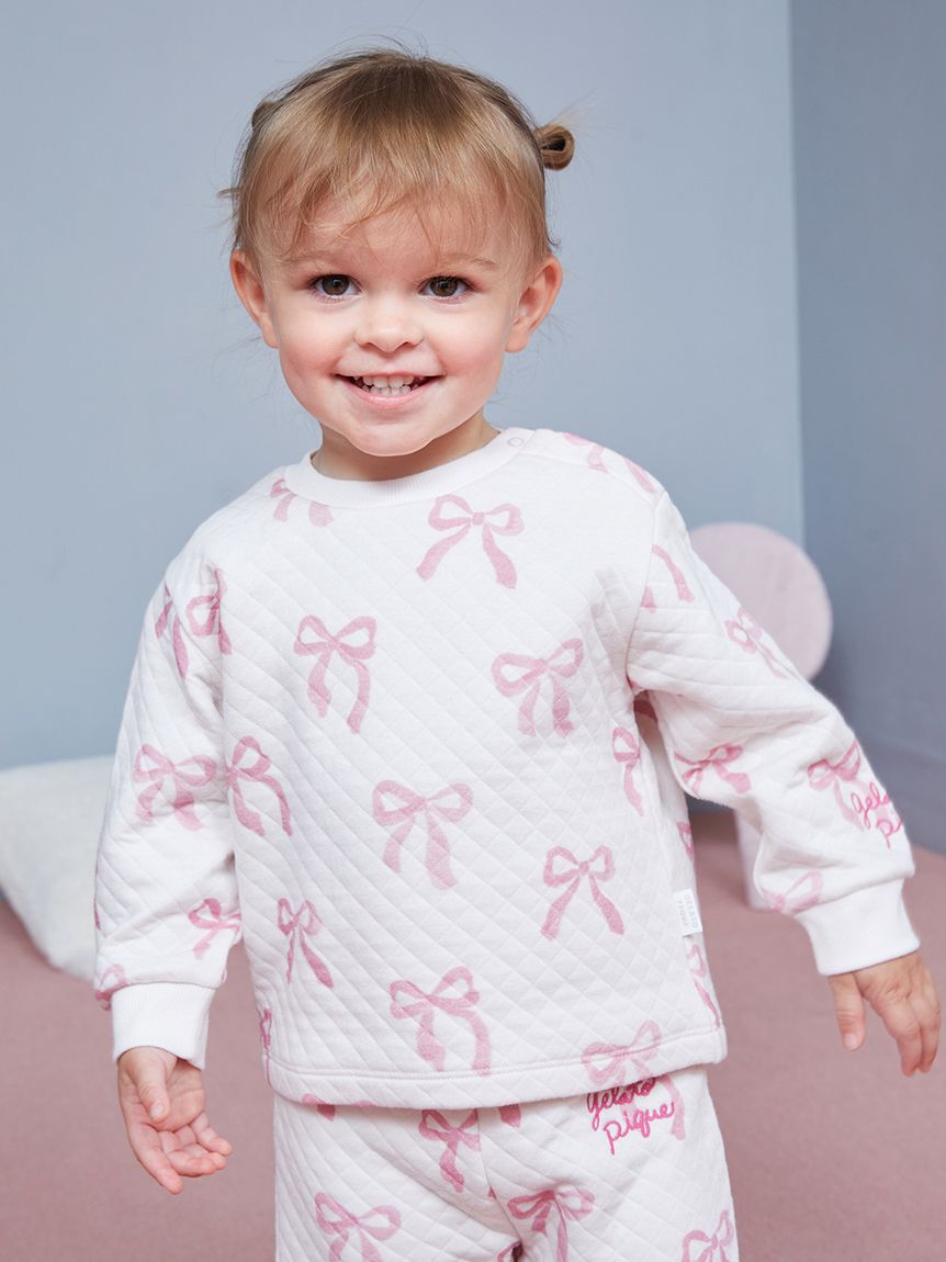 GELATO PIQUE KIDS & BABY「【販路限定】【BABY】キルティングプルオーバー」|その他ベビーウェア|PNK