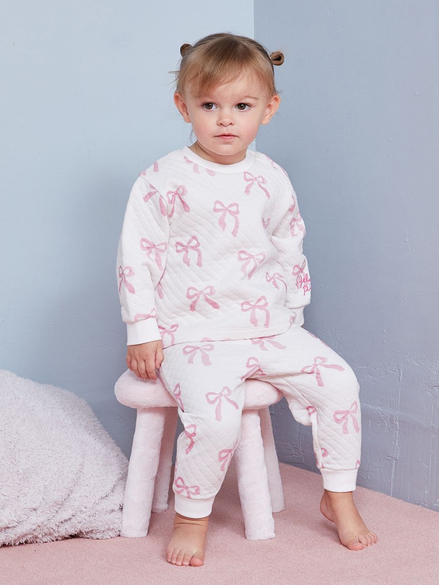 GELATO PIQUE KIDS & BABY「【販路限定】【BABY】キルティングプルオーバー」|その他ベビーウェア|