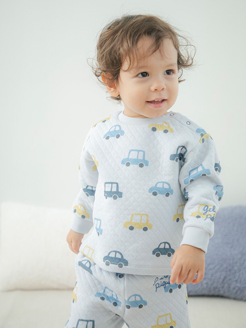 GELATO PIQUE KIDS & BABY「【販路限定】【BABY】キルティングプルオーバー」|その他ベビーウェア|