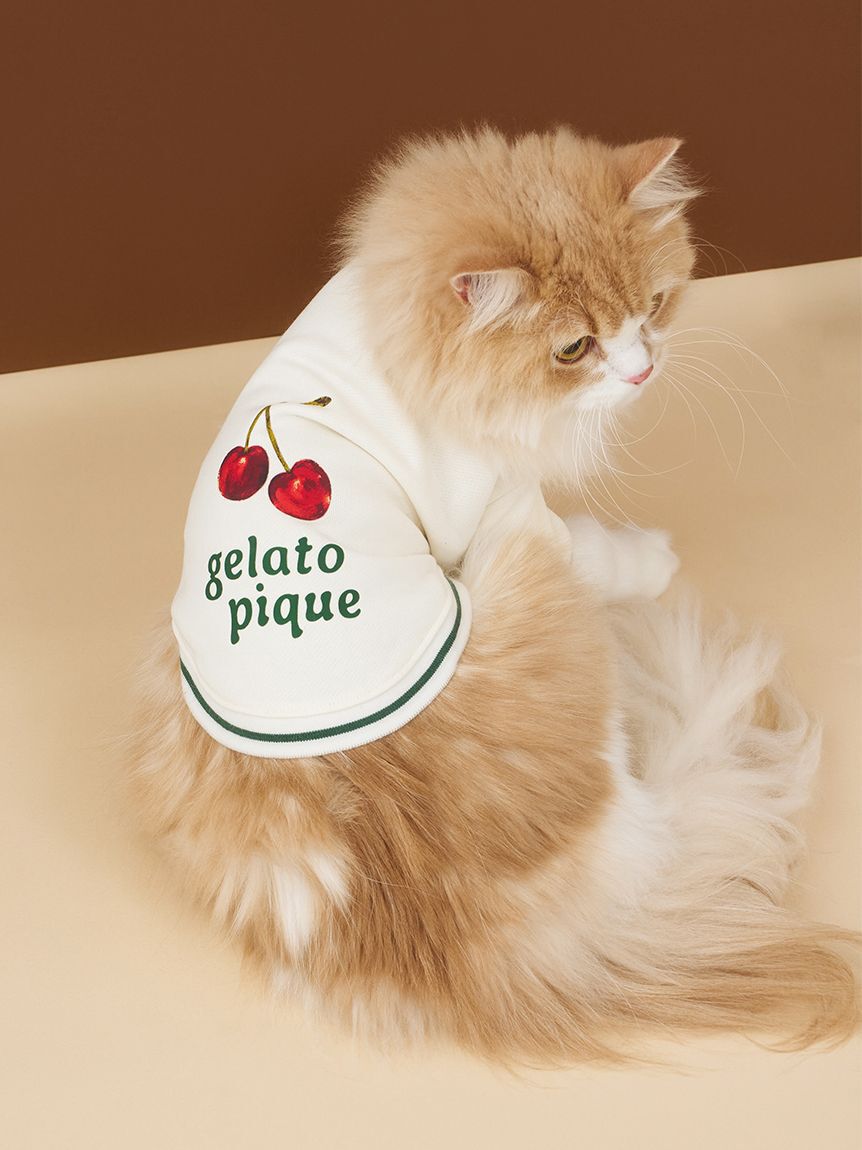  GELATO PIQUE CAT&DOG「【CAT&DOG】チェリー柄裏毛プルオーバー」|その他|