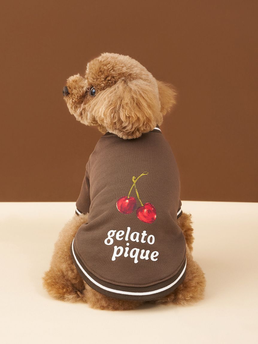  GELATO PIQUE CAT&DOG「【CAT&DOG】チェリー柄裏毛プルオーバー」|その他|