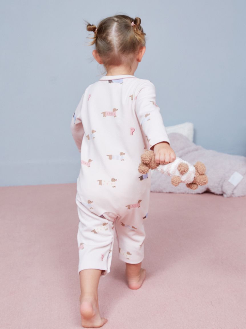 GELATO PIQUE KIDS & BABY「【BABY】ダックスフンド柄ロンパース」|ロンパース|