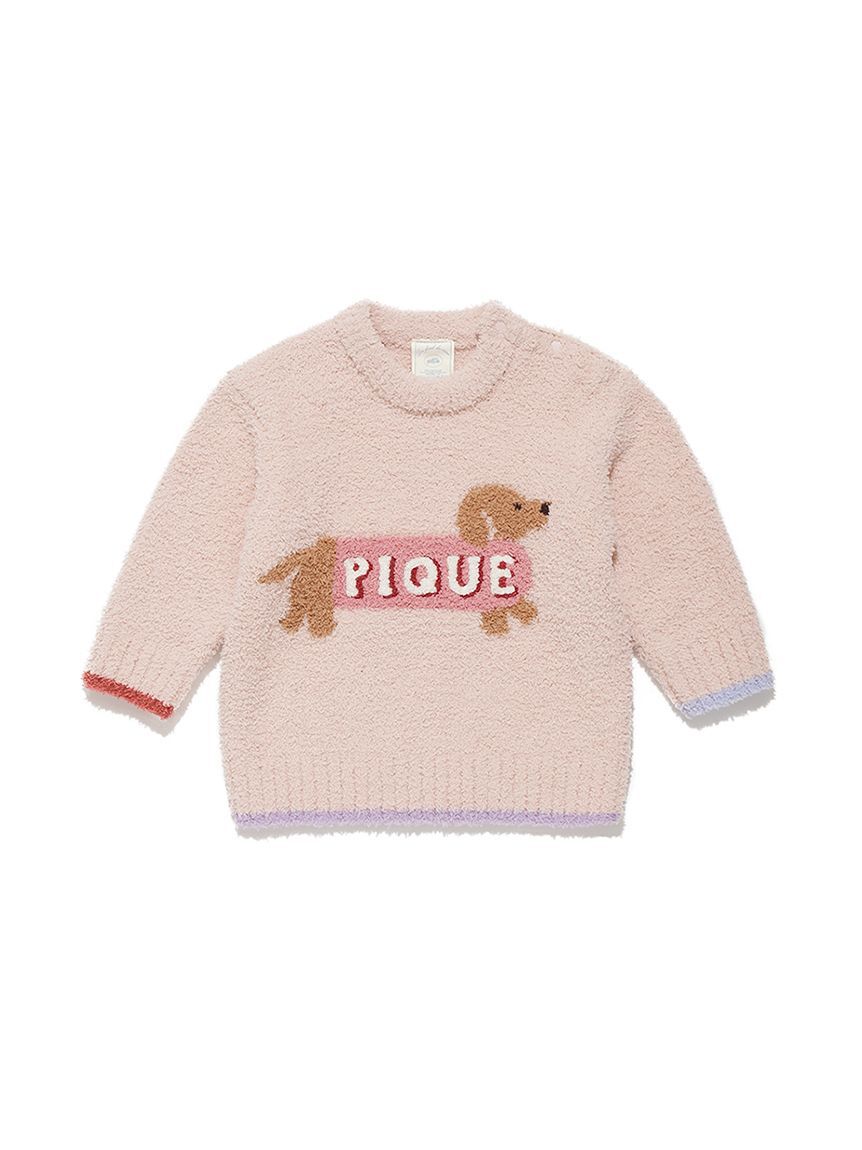 GELATO PIQUE KIDS & BABY「【BABY】ベビモコダックスフンドジャガードプルオーバー」|その他ベビーウェア|