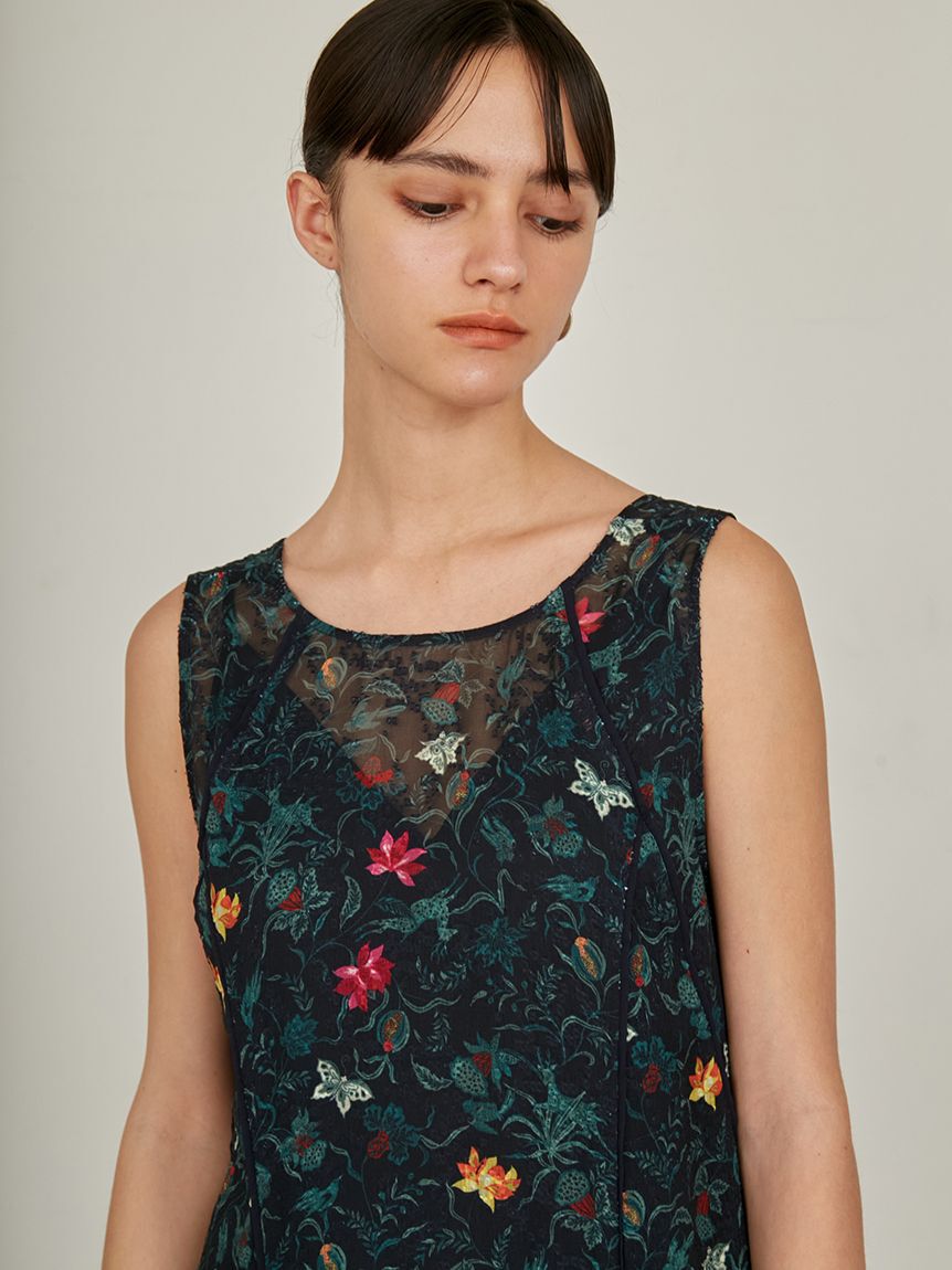 styling/「【styling/&times;KEITA MARUYAMA】シアージャガードワンピース」|ワンピース|