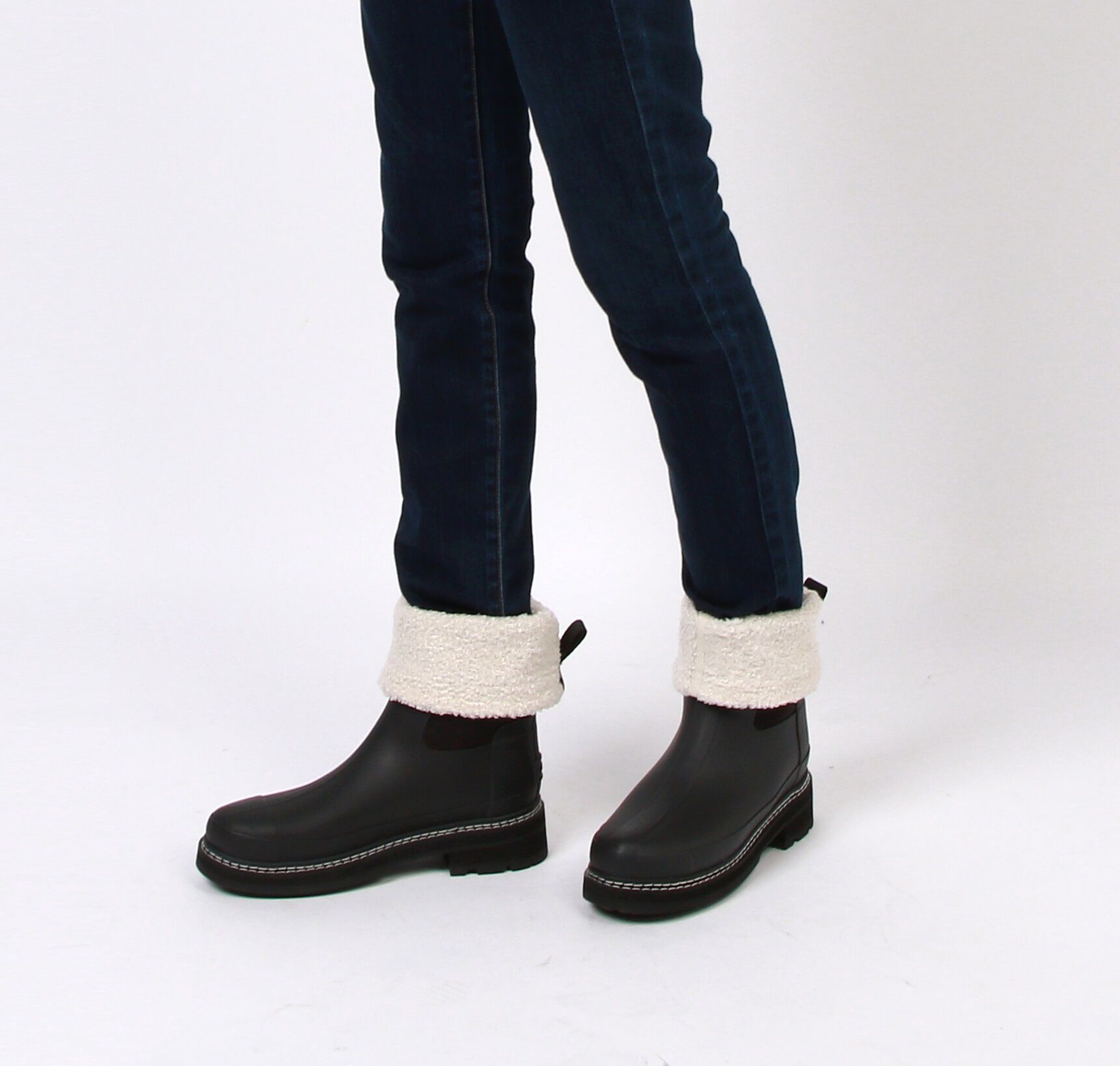 HUNTER「【レディース】リファインドステッチシェルパブーツ」|レインシューズ|