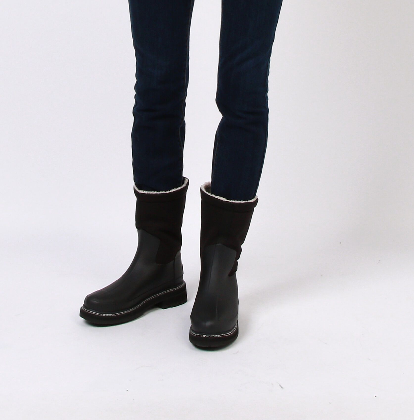 HUNTER「【レディース】リファインドステッチシェルパブーツ」|レインシューズ|