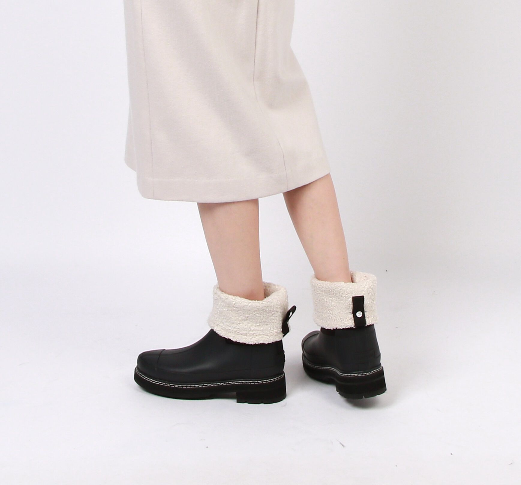 HUNTER「【レディース】リファインドステッチシェルパブーツ」|レインシューズ|