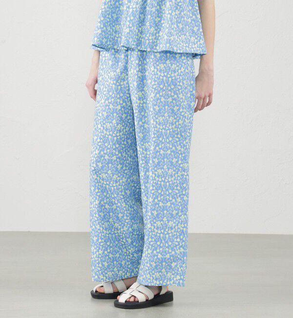 MACKINTOSH PHILOSOPHY「Snowｂlue Garden ワイドストレートパンツ」|その他|ライトブルー