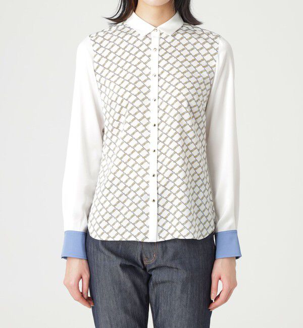  「チェーンクレリックシャツ」|シャツ・ブラウス|