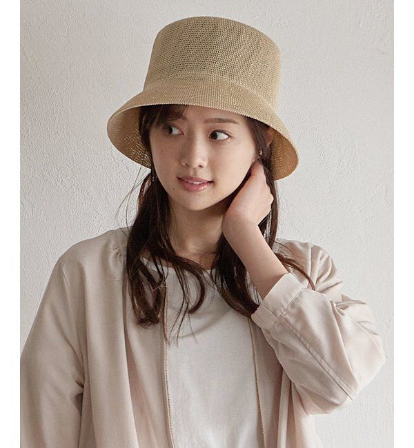 ikka「ペーパーサーモバケットハット」|その他|