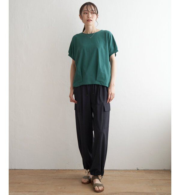 ikka「【親子おそろい】冷感ドルマンタックプルオーバー」|その他|