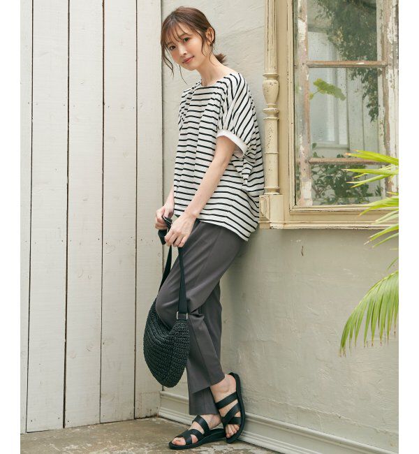 ikka「【親子おそろい】冷感ドルマンタックプルオーバー」|その他|