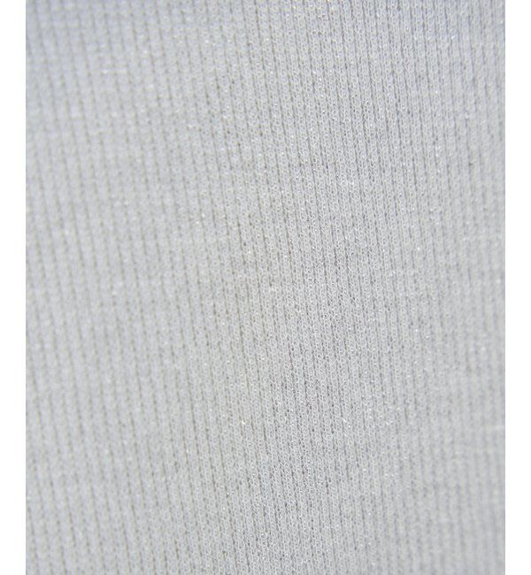 ikka「ハイネックテレコ長袖プルオーバー」|Tシャツ・カットソー|