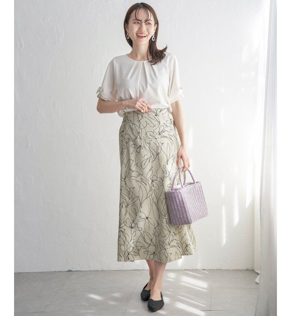 ikka「雑材MIXスクエア2WAYトートバッグ」|その他|