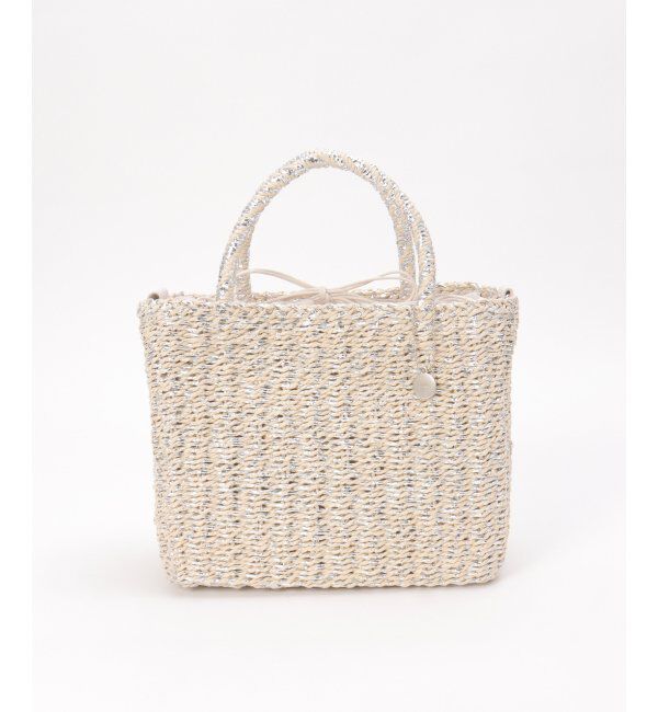 ikka「雑材MIXスクエア2WAYトートバッグ」|その他|