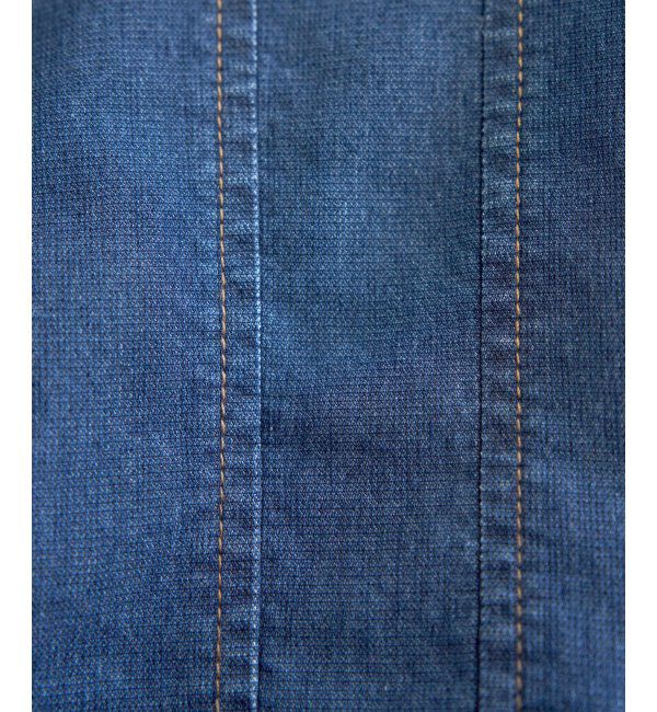 ikka「メッシュデニムブルゾン」|ブルゾン・スタジャン|