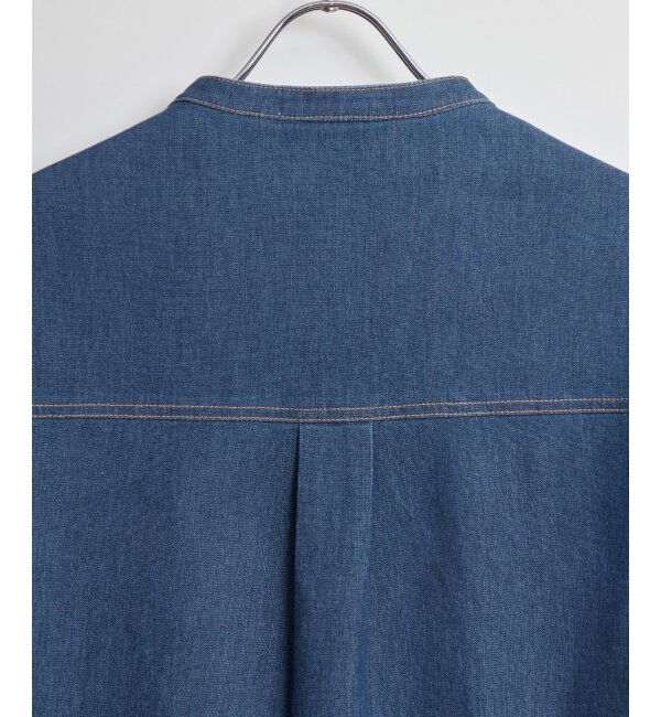 ikka「メッシュデニムブルゾン」|ブルゾン・スタジャン|