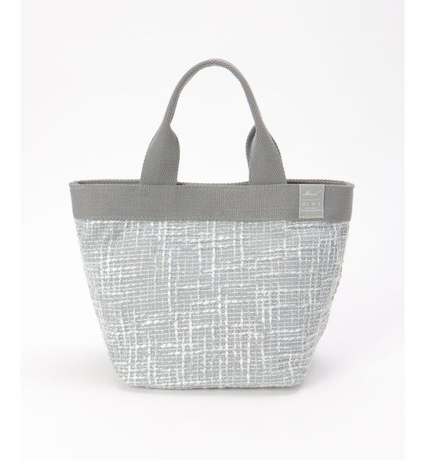 Lbc with Life「ツイードフラップ付きトートバッグ」|その他|グレイ