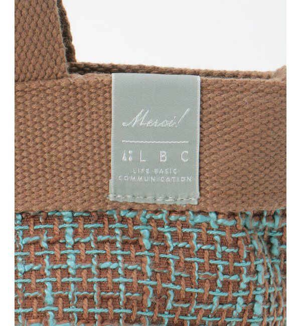 Lbc with Life「ツイードフラップ付きトートバッグ」|その他|