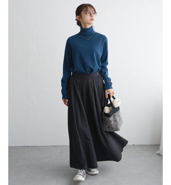 Lbc with Life「ツイードフラップ付きトートバッグ」|その他|