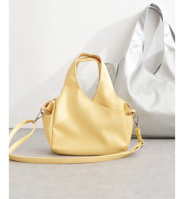 Lbc with Life「フェイクレザークリ手バッグミニショルダー」|その他|