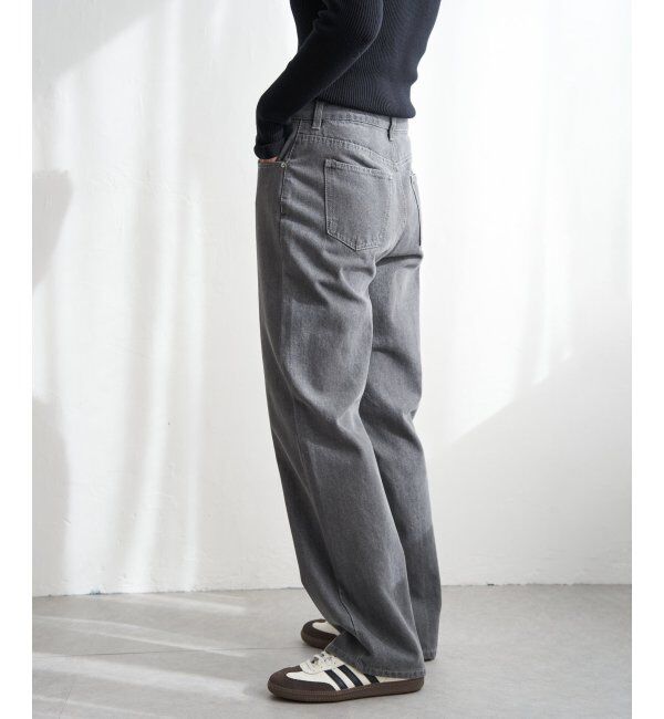 VENCE share style「12ozデニムローライズパンツ」|デニム|