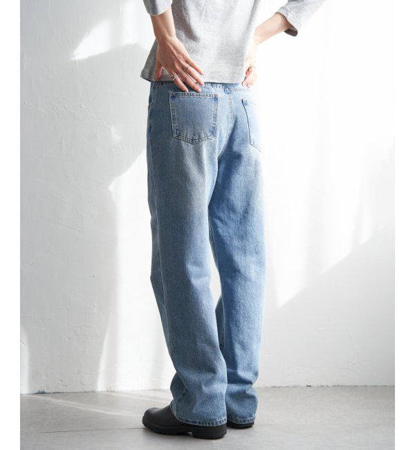 VENCE share style「12ozデニムローライズパンツ」|デニム|