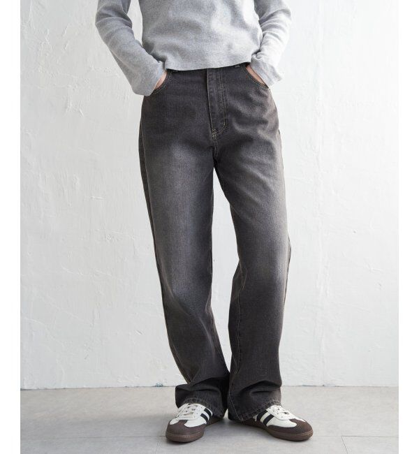 VENCE share style「12ozデニムローライズパンツ」|デニム|