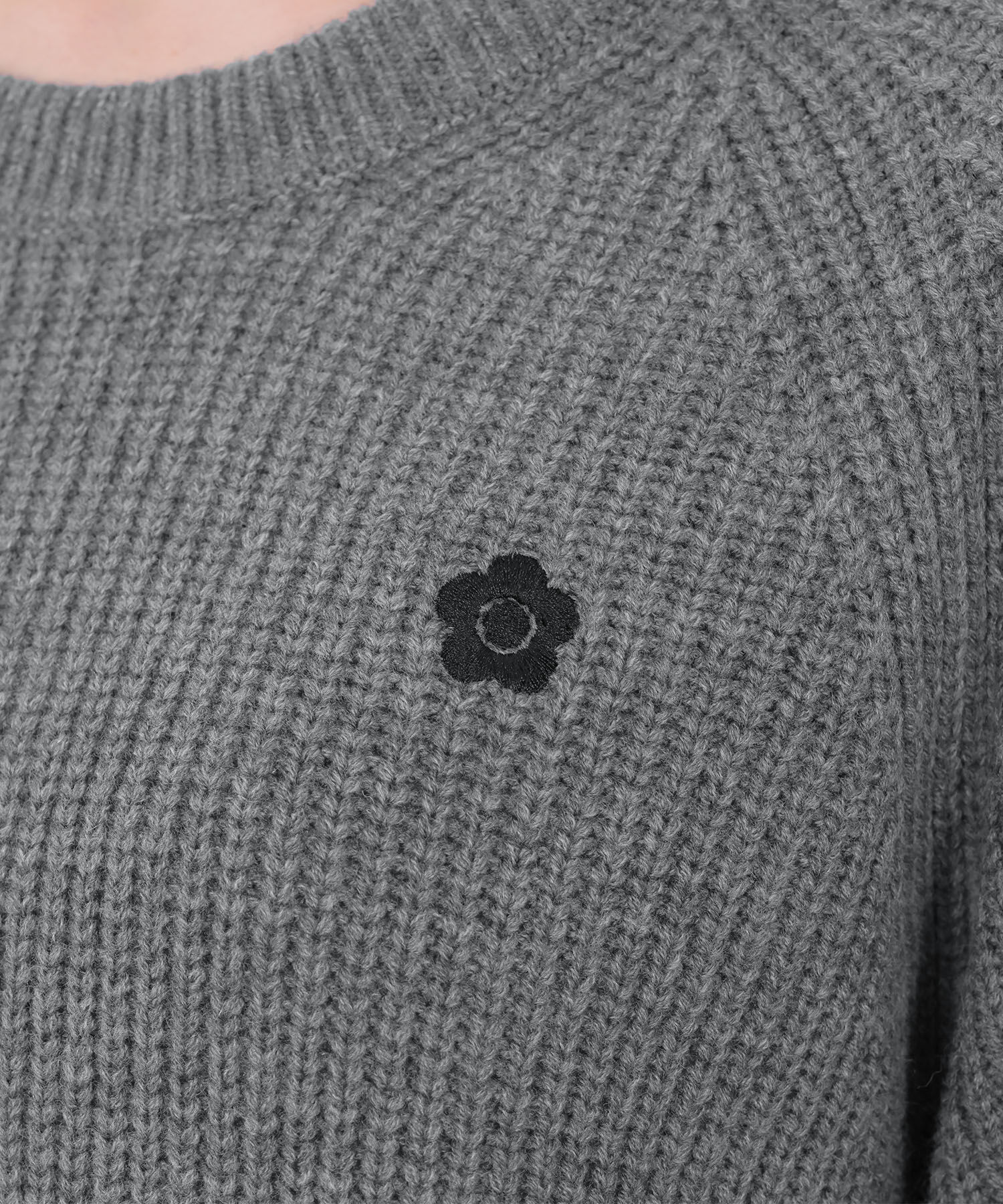 MARY QUANT「畦編みイージーニット プルオーバー」|ニット・セーター|